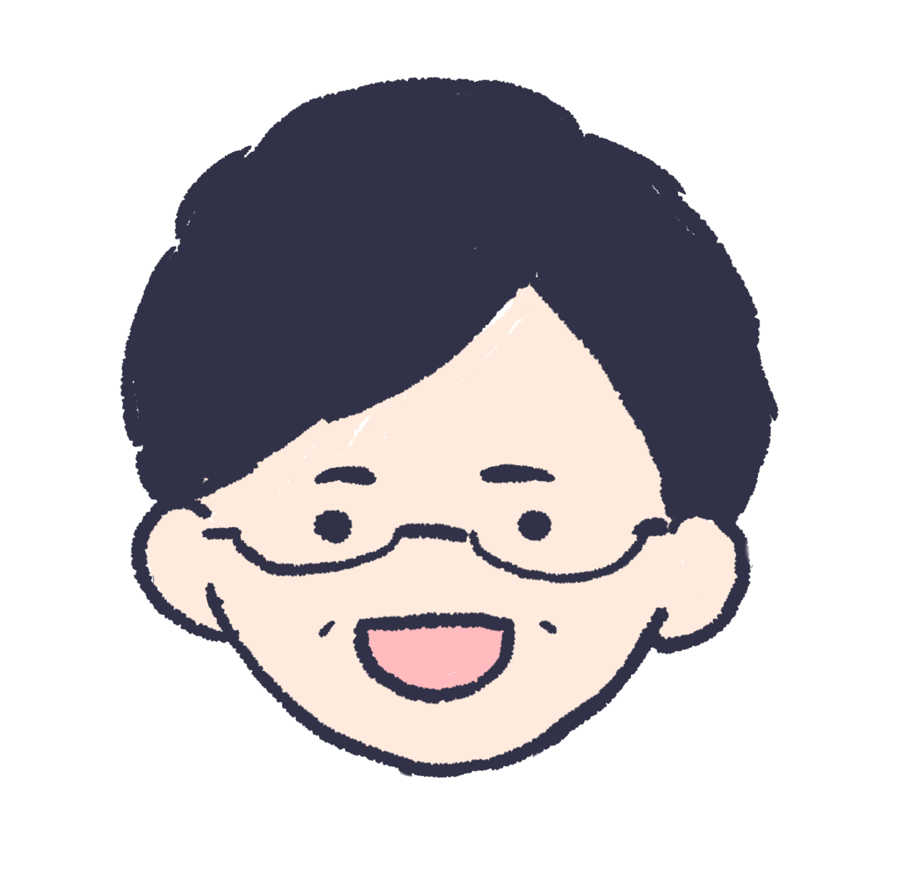 代表のイラスト